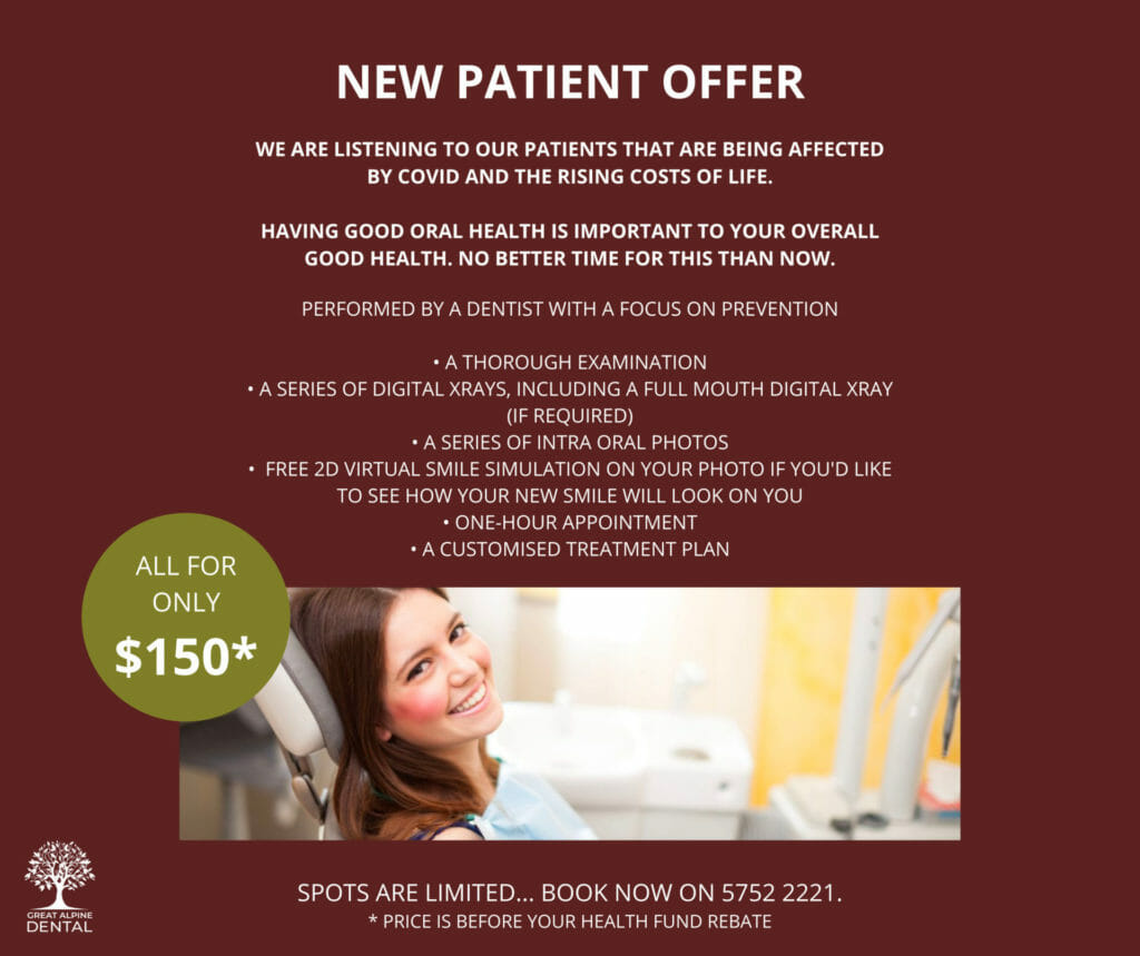 Great Alpine Dental Offers for New Patient